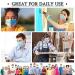 BINKT 50-Pack Disposable Face Masks 3-Ply Protection Adult Disposable Safety Mask for Dust Air Pollution Pollen. No Graphene is Used. - Buy Online on GoSupps.com