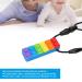 Silicone Kaubei ring Necklace - High-Temperature Resistant Blue Rainbow Chewing Trailer - International Shipping Available - Buy Online on GoSupps.com