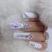 ZYBUXY luxury coffin fake nails 24pcs White press on nails Full Cover Acrylic Nails for Women and Girls False Nails Beach
