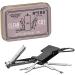 Gentlemen's Hardware Pocket-Sized Multi-Tool Manicure 8.8 cm Stainless Steel Black 5-Piece - Includes Nail Clipper Scissors Nail File and Nail Cleaner. - Buy Online on GoSupps.com
