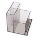 F Fityle 13 Holes Nail Drill Bits Holder Stand Displayer Organizer Manicure Tools Box Height: 10.3cm/4inch Width: 10.5/4.1inch Bottom Length: 9.6cm/3.8inch - Black