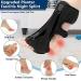Upgrade Plantar Fasciitis Night Splint Plantar Fasciitis Relief Brace 3 Adjustable Straps Plantar Fasciitis Night Splint Relief Plantar Fasciitis Foot Drop Achilles Tendonitis Day&Night Black - Buy Online on GoSupps.com