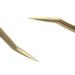 Emeda Gold Volume Tweezers - Precision Curved Pointed Stainless Steel Eyelash Extension Tweezers for 3D-6D Volume - Perfect for False Lash Applications - Buy Online on GoSupps.com