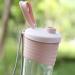 OUOUMUF Protein Shaker 700ml - BPA-Free Durable & Odor-Neutral Cup for Creamy Fitness Shakes - Modern Transparent Pink Design - Buy Online on GoSupps.com