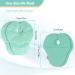 NEWGO Breast Therapy Packs 2 Pack - Hot Cold Gel Packs for Breastfeeding, Swelling, Post Surgery Pain Relief - Green (Nylon Cover) - Buy Online on GoSupps.com