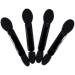 FOMIYES 200 pcs Makeup Double-ended Sponge Eye Eyeshadow Shadow Tipped Black Brush Mx2pcs Blackx2pcs - Buy Online on GoSupps.com