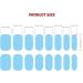 UV Gel Nail Stickers 20PCS Nail Wraps Semi Cured Gel Nails Strips with Manicure Tools Easy to Apply/Remove Polish Pops Gel Nail Strips for Women DIY color Nude Color - Buy Online on GoSupps.com