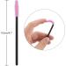 G2PLUS 100 PCS Disposable Silicone Eyelash Brushes - Black and Pink Mascara Wands for Lash Extensions | 100 Count Pack - Buy Online on GoSupps.com