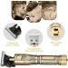 Buy Skeleton Type-C USB Beard Trimmer | Hot Seller Carving T Outliner for Men - Yellow - Buy Online on GoSupps.com
