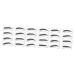 FOMIYES 96 Pairs 8 Eyeshadow Molds Eyebrow Makeup Tools Eyebrow Card Suite Eyebrow Marks Eyebrow Trimming