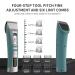 Professional Wireless Hair Clippers - USB Rechargeable Electric Hair Salon Trimmer D2 | Fast International Shipping - Buy Online on GoSupps.com