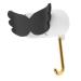 Cabilock Mop Clip Hook Broom Holder Broom Hangers Broom Racks Broom and Mop Organizer Wall Mop Holder Mop and Broom Organizer Broom Hooks Mop Hooks Mop Hanger No Punching Storage Rack