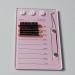 Acrylic Eyelash Extension Organizer | Pink False Eyelash Tray with Scale - Buy Online on GoSupps.com