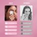 Torribala Pink YJ02 Eyelashes Curls Portable Small Electric Heated Eyelash Curler Long Lasting Electric Heated Comb Makeup Tool - Buy Online on GoSupps.com