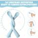 HOTUT Baby Cutlery Feeding Set 4pcs - Toddler Utensils Spoon Set - Easy Grip Reusable Kids Spoons - Self Feeding Spoon for Babies - Blue Green - Buy Online on GoSupps.com