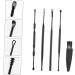 Beaupretty 5-Piece Ear Cleaning Tool Set Double-Head Rotating Ear Wax Remover Kit Sturdy and Portable - Buy Online on GoSupps.com