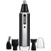 Ear and Nose Hair Trimmer USB Rechargeable Nose Hair Trimmer Professional Nose Hair Trimmer Clipper for Men and Women Waterproof Dual Edge Blades for Easy Cleaning