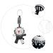 Buy Abaodam 1 Piece White Hanging Toy for Children's Beds & Strollers - Cute Rattle Pendant for Kids - Buy Online on GoSupps.com