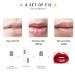 Buy Lip Enhancer Set - Plumper Serum & Gloss for Fuller Hydrated Lips - 2PC Makeup Tool - Buy Online on GoSupps.com