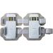 Bibeze The lumbar vertebrae traction device is suitable for the strain of the lumbar muscles herniated disc prolapse preheating etc.