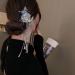 Jumwrit Butterfly Hair Stick with Silver Tassel - Chinese Hair Styling Accessory for Women and Girls - Buy Online on GoSupps.com