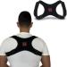 TULPAR Posture Corrector for Women and Men Adjustable Upper Back Support Brace and Spinal Straightener Deters Slouching Includes Additional Straps for Sizing and Posture Correction Guide