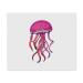 LC00024930 Microfiber cleaning cloths for glasses "Pink Jellyfish" 2 pieces