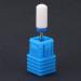 Ceramic Nail Drill Bit Nail Drill Bits Nail Supplies Ceramic Cylinder Shape Grinding Head Nail Art Tools for Manicure Pedicure Home Salon (Round bald head M) - Buy Online on GoSupps.com