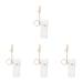 Clear Lip Balm Holder Keychain Lipstick Holder Keychain Clear Holder Keychain Holder 4Pcs