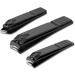 Nail Clippers Set: Black Matte Stainless Steel Fingernail & Thick Toenail & Ingrown Nail Clippers - 3 pcs Cutter for Men and Women (Black) - Buy Online on GoSupps.com