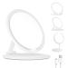 SHEGINEL Lighted Makeup Mirror Folding Travel Mirror with Light USB Rechargeable Travel Makeup Mirror  Angle&Height Adjustability  Portable Vanity Mirror with 80 LED  2000 mAh (7.87 Inch)