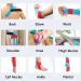 Kinesiology Tape 5CMx5M - Elastic Waterproof Sports Tape for Muscle Support - Light Blue - Buy Online on GoSupps.com
