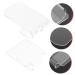 Didiseaon 2pcs Nail Palette Acrylic Nail Display & Cosmetic Palettes for Nail Art Eyeliner Eyeshadow & Cake Decoration | 7.7x7.7x2.7cm Transparent Design Ideal for DIY & Professional Use - Buy Online on GoSupps.com