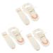 Balacoo 6 Pcs Eyelash Curler Set Professional Eyelash Eyelashes Eyelash Extension Tweezers Lady Tools Cosmetic Tool Makeup Lash Kit Lasting Girl White Curling Iron Plastic