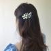 inSowni 4 Pack Luxury Glitter Butterfly Metal French Barrettes for Women Girls - Sparkly Jeweled Gems Crystals Rhinestones Hair Clips (4PCS S3) - Buy Online on GoSupps.com
