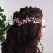 Kercisbeauty Vintage Pink Beads Headband for Brides Headpiece Hair Vine Bridal Hair Accessories Party Prom Tiara - Buy Online on GoSupps.com
