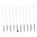 FRCOLOR 10pcs Eye Shadow Brush Make up Accessories Eyeshadow Women Makeup Brush Scrubber Miss Face