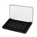 Sharplace 24 Grids Empty Eyeshadow Palette with Clear Lid - Ideal for Lipstick Blush & Powder - Black - International Shipping Available - Buy Online on GoSupps.com