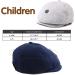 Yuoahcn Toddler Baby Newsboy Cap | Kids Driver Hat Beret Cap | Navy | 6-12 Months - Buy Online on GoSupps.com