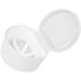 Moum Routes Tooth Storage Box | Oral Protection Organizer for Dentures | White Orthodontic Holder with Lid - Buy Online on GoSupps.com