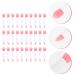 30pcs Silicone Lip Brush Set - Lip Mask Lipstick & Lip Balm Applicators - Perfect for Makeup & Eyeshadow - Pink - Buy Online on GoSupps.com