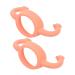 Abaodam 2 Pcs Silicone Bottle Handle Milk Bottle Holder Soft Feeding Bottles Handles Feeding Bottles Holder Silicone Feeding Bottles Handle Silica Gel Wide Mouth Silicone Soft 14.00X5.00X5.00CM As Shown