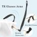 GHARAZ Foldable Mini Reading Glasses for Men & Women - Portable Presbyopia Glasses (2.0+) - Stylish Black Design - Buy Online on GoSupps.com