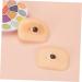 Ipetboom 1 set Makeup Professional Eyeshadow Thick Reusable Make Practice Silicone Training of Skin Board 6.90X5.20X1.40CM Assorted Color - Buy Online on GoSupps.com