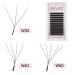 5D Eyelash Extensions Y Shape - Prefabricated Individual Lashes (0.07D 12mm) - 1 Pack for Flawless Volume - Buy Online on GoSupps.com