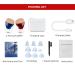 IncenSonic Digital Rechargeable Hearing Aids for Seniors with Noise Cancelling - White Pair - Buy Online on GoSupps.com