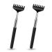 Everhomely 6x back scratch - stable & excerpt - telescopic stick with a wide scratch hand against itching - massage device as a back crawler