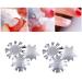 Beaupretty Nail Art Manicure Edge Trimmer - French Smile Line Cutter & Acrylic Nail Cutter (6Pcs 3 Sizes) | Perfect for DIY Nail Designs - Buy Online on GoSupps.com