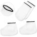 Ipetboom 2 Pairs Hand and Foot Mask Wax Socks Paraffin Wax Foot Bags Wax Tools Wax Hand Gloves Paraffin Wax for Hands Boot Glove Bath Mittens White Knitted Fabric Spa Facial Mask - Buy Online on GoSupps.com