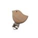Ncbvixsw Natural Beech Wood Baby Pacifier Clips Pacifier Chain Accessories